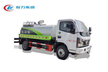 国六东风福瑞卡洒水车5方