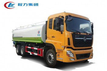 东风天龙后双桥洒水车